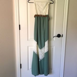Strapless Maxi Dress